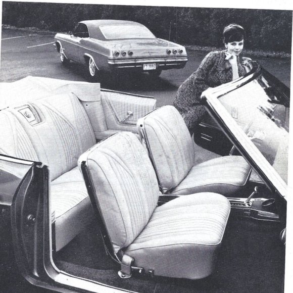 Impala Superior Sports Car Chevrolet Convertible 1960s Vintage Print Ad 9 in - Picture 3 of 4